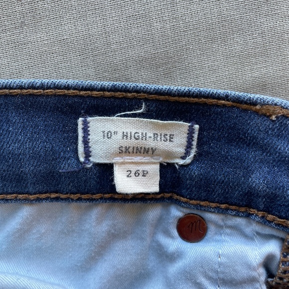 Madewell 10” high rise skinny jeans - Picture 5 of 5